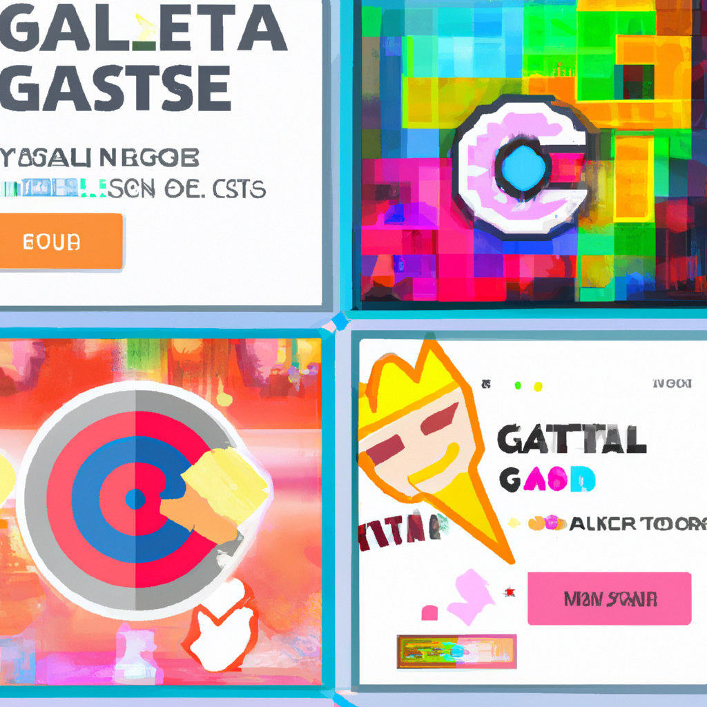 Gallery mosaic: avatars, tiles and event posters
